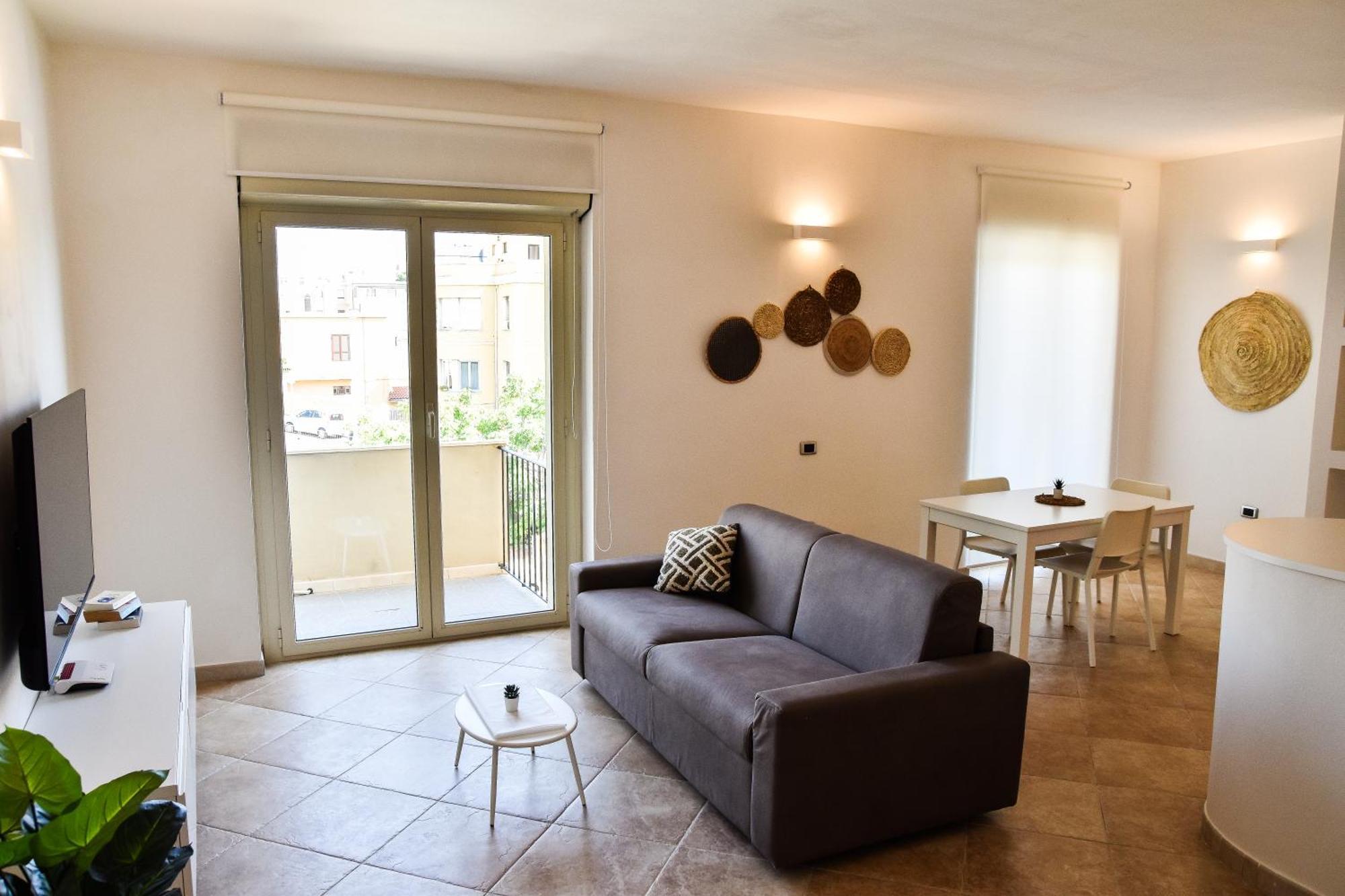 Sunshine Apartment - Appartamento Vicino Al Mare, Cagliari, Sardinia المظهر الخارجي الصورة